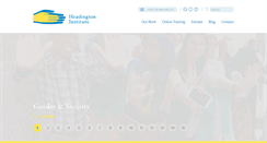 Desktop Screenshot of headington-institute.org